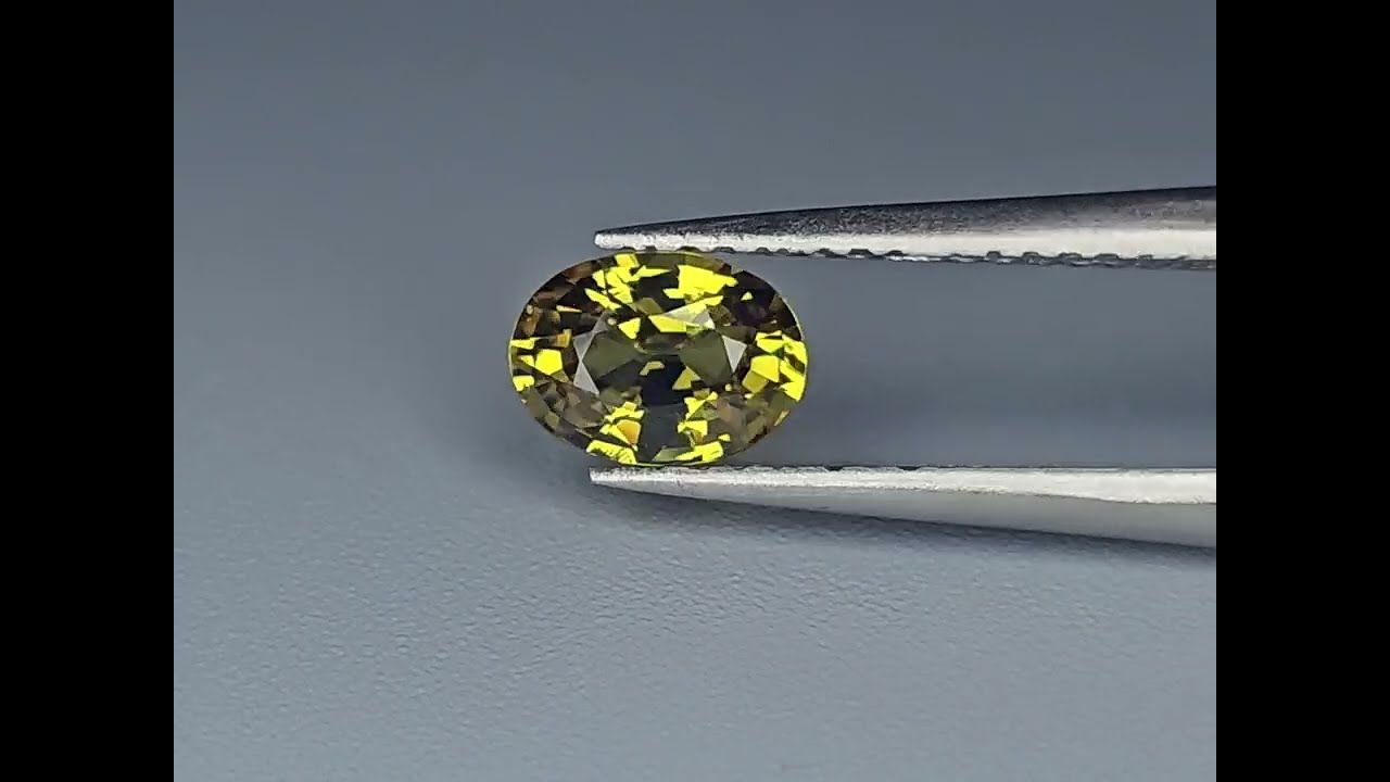 Saphir Vert 0.95 Ct - Non chauffé