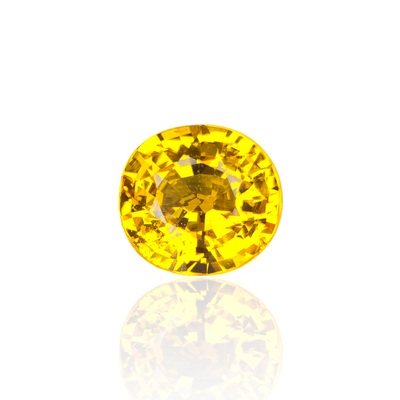 Saphir Jaune 1.55 Ct - Traité
