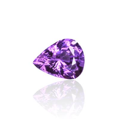 Saphir Violet 0.63 Ct - Non chauffé