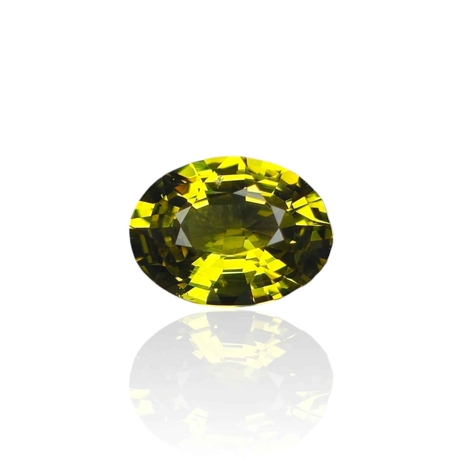 Saphir Vert 0.86 Ct - Non chauffé