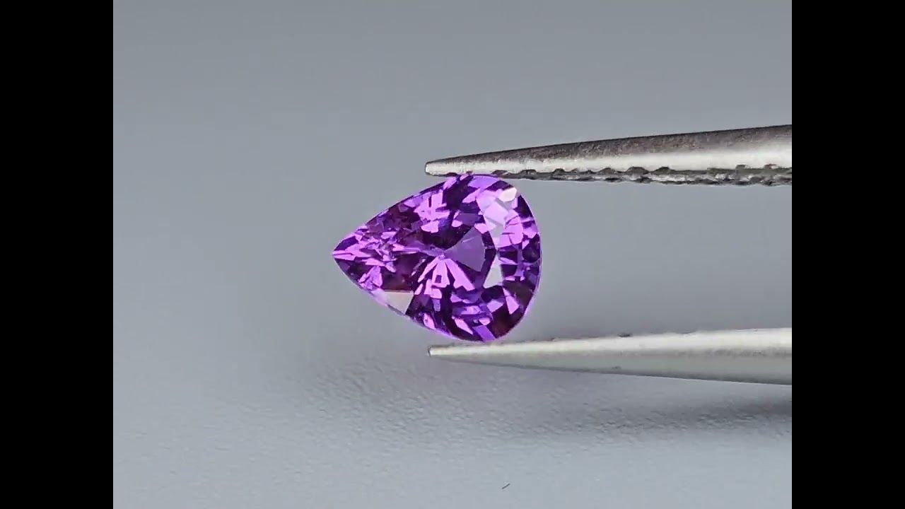 Saphir Violet 0.63 Ct - Non chauffé