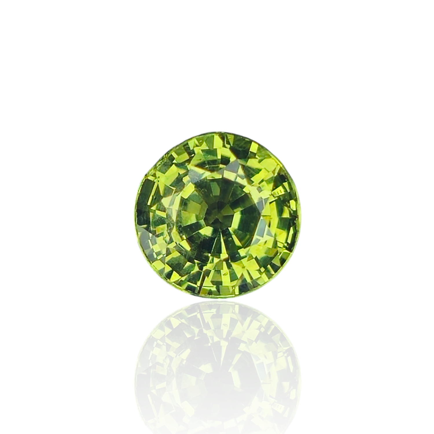 Saphir Vert 0.81 Ct - Non chauffé