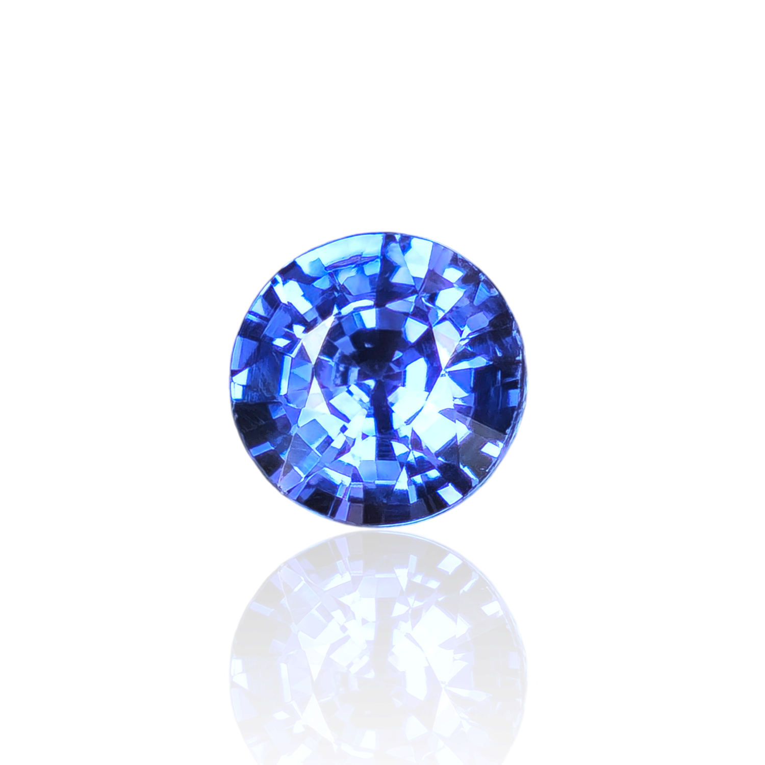 Saphir Bleu 0.55 Ct - Chauffé