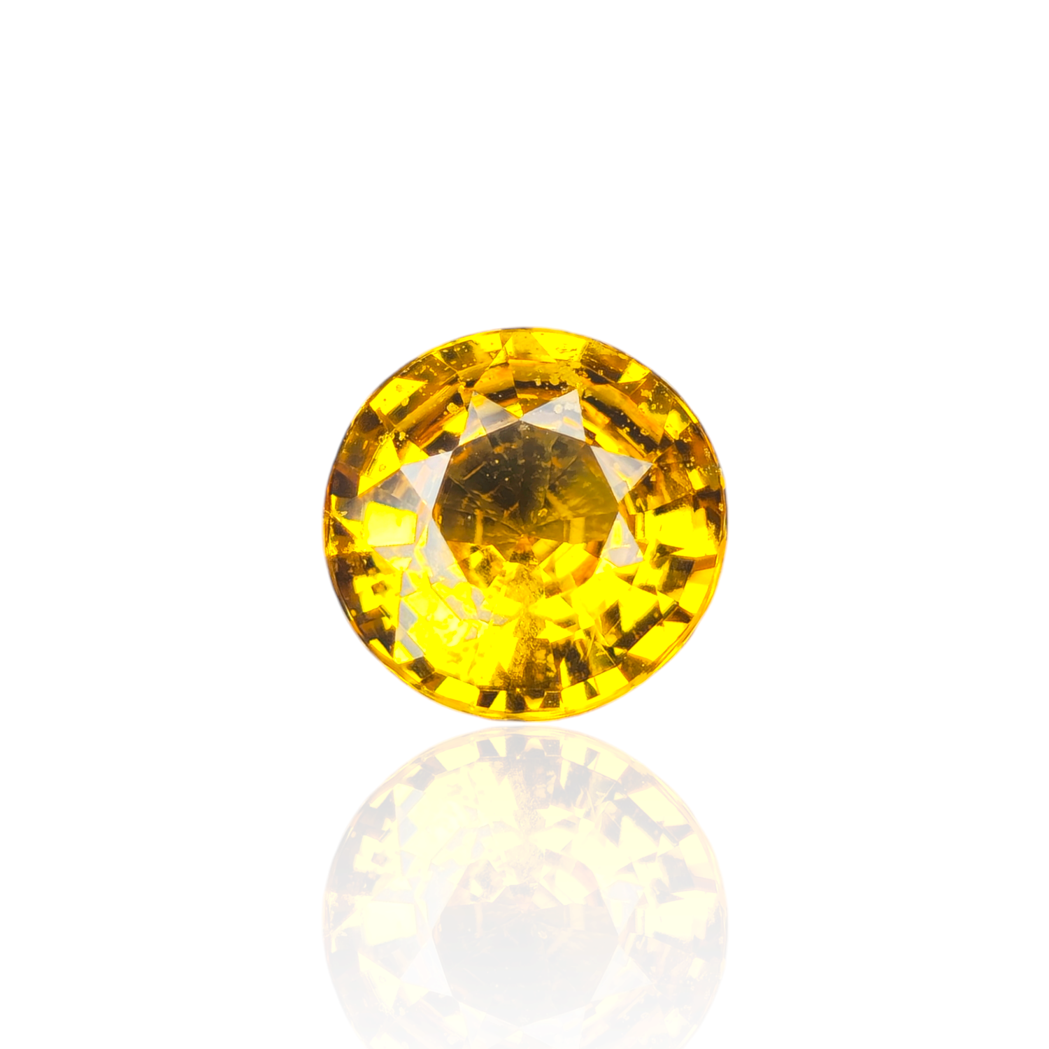 Saphir Jaune 1.18 Ct - Traité