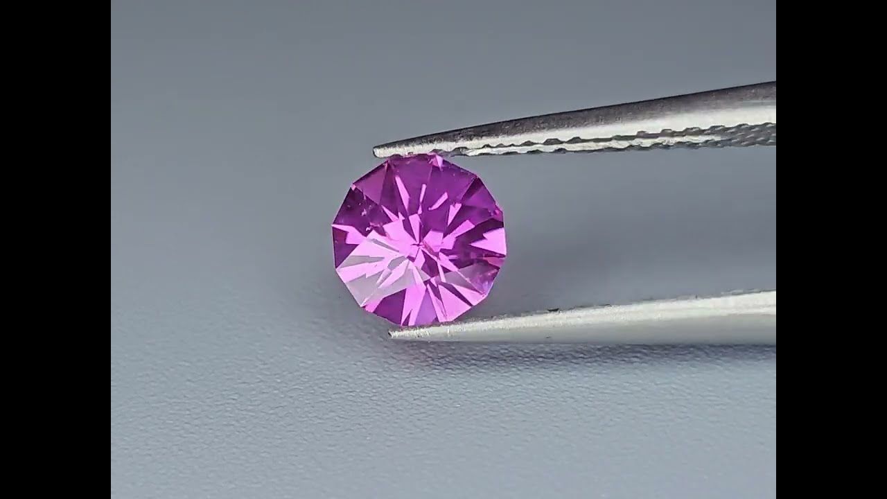 Saphir Padparadscha 0.79 Ct - Chauffé