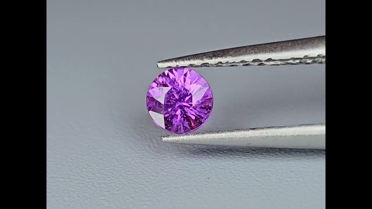 Saphir Violet 0.31 Ct - Non chauffé