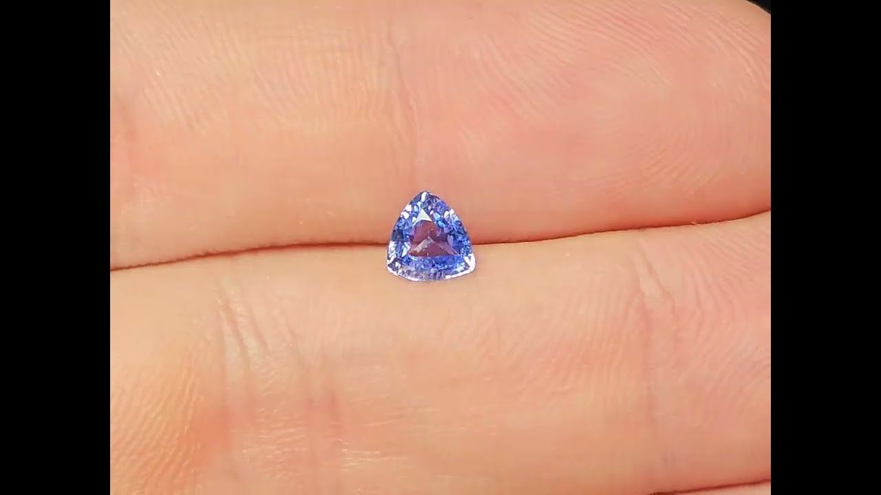 Saphir Bleu 0.80 Ct