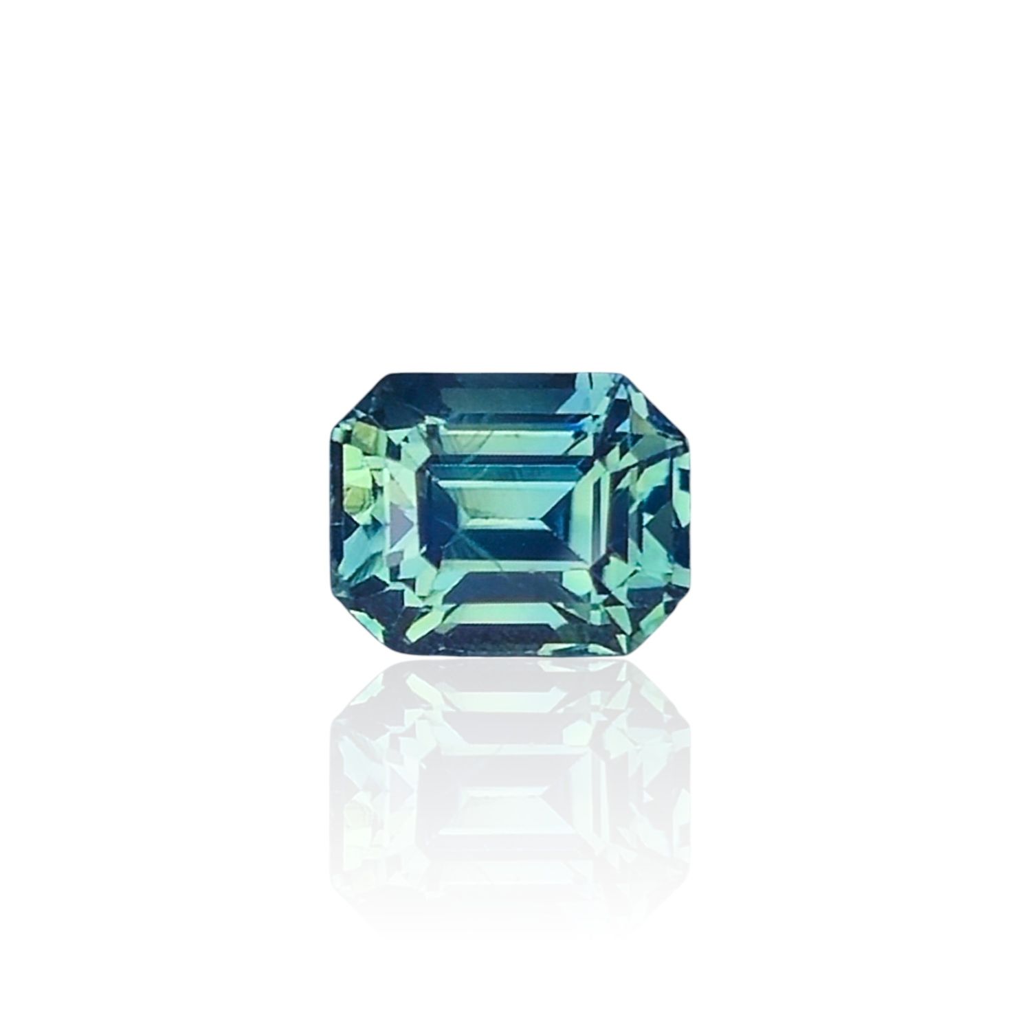 Saphir Teal 1.07 Ct - Non chauffé