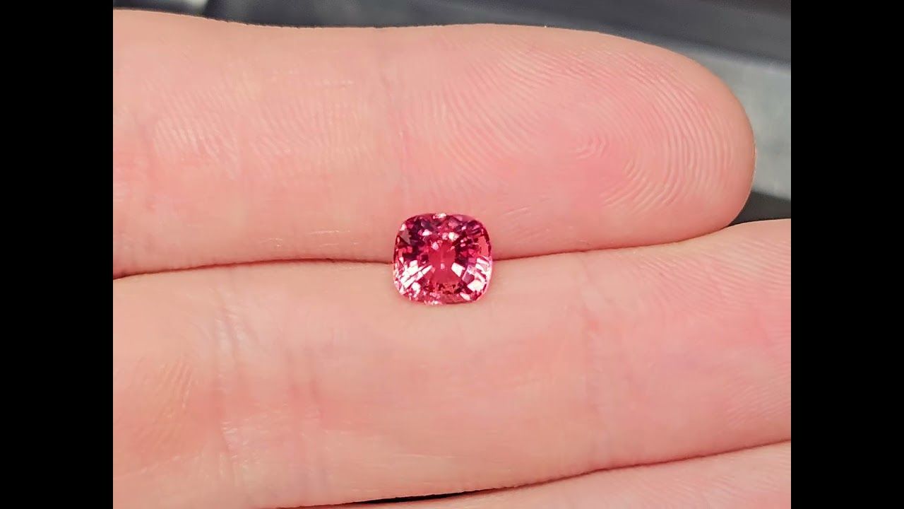 Spinelle Rouge Rose 2.12 Ct