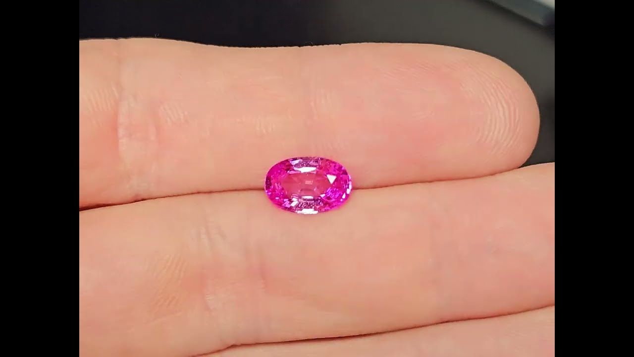 Saphir Rose 2.42 Ct - Traité