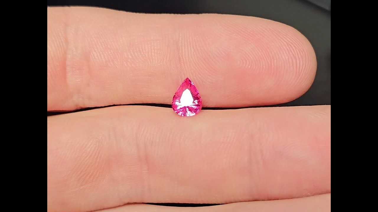 Spinelle "Mahenge" Rose 1.17 Ct