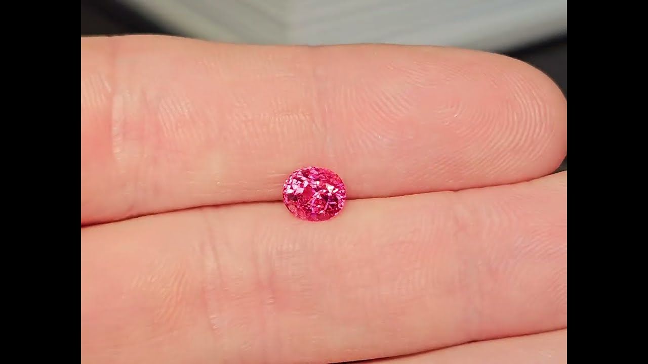 Spinelle Rouge Rose 1.45 Ct