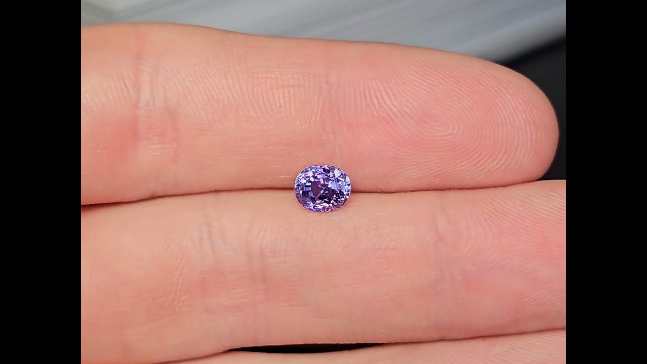 Spinelle Bleu Violet 1.40 Ct