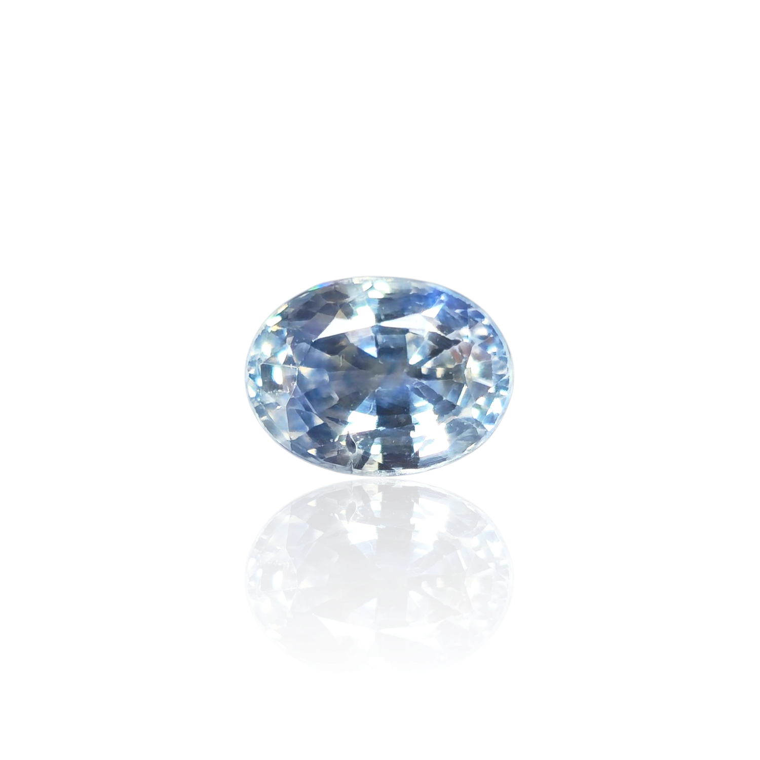 Saphir Bleu 1.29 Ct - Chauffe traditionnelle