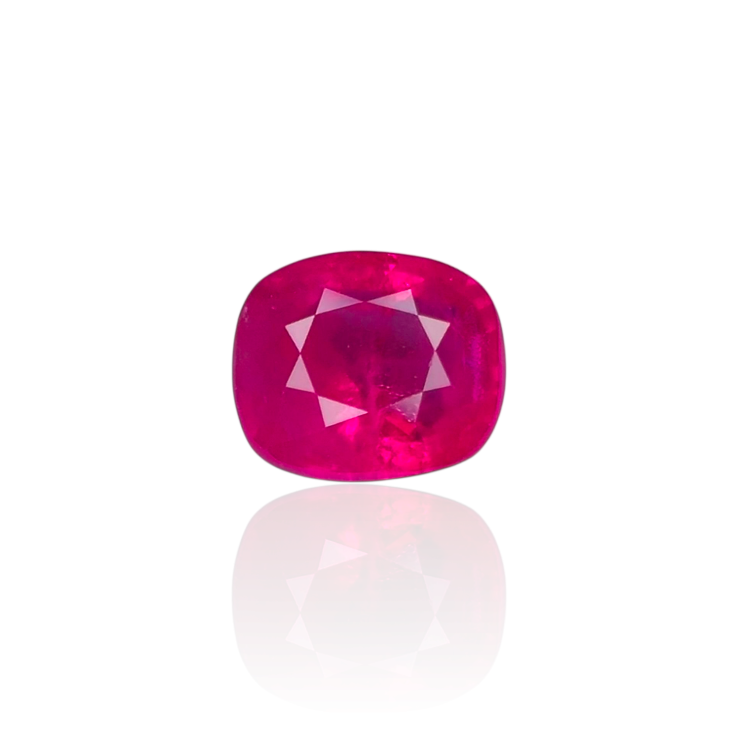 Rubis Rouge Rosâtre 1.02 Ct - Chauffé