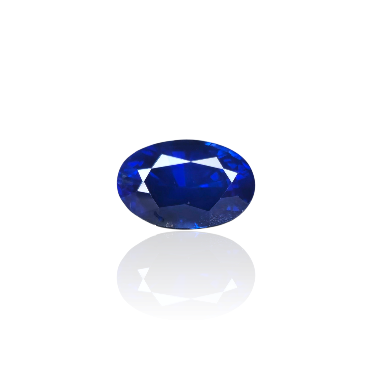 Saphir Bleu Royal 1.72 Ct - Chauffé