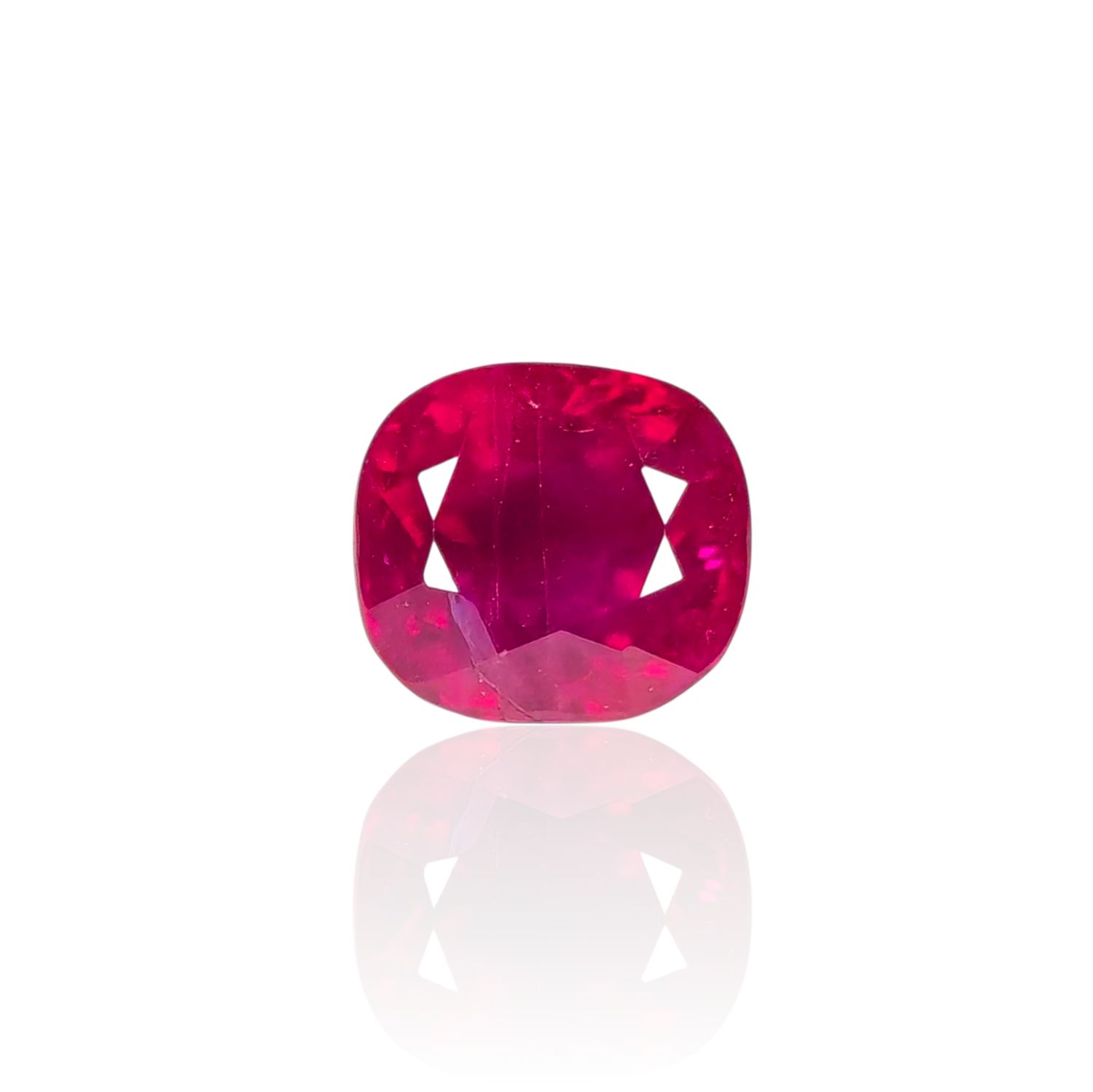 Rubis Rouge Sang de Pigeon 1.01 Ct - Chauffé