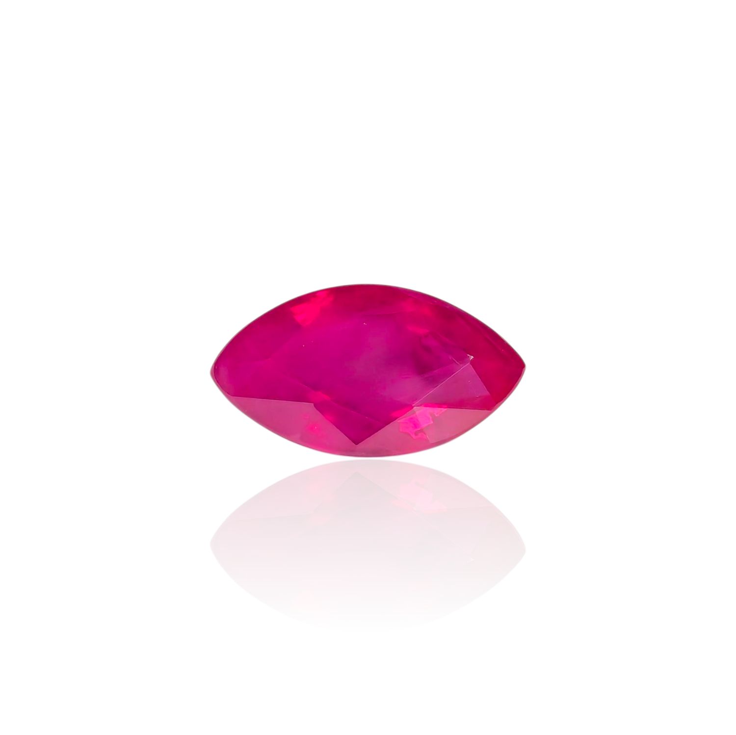 Rubis Rouge Sang de Pigeon 1.65 Ct - Chauffé