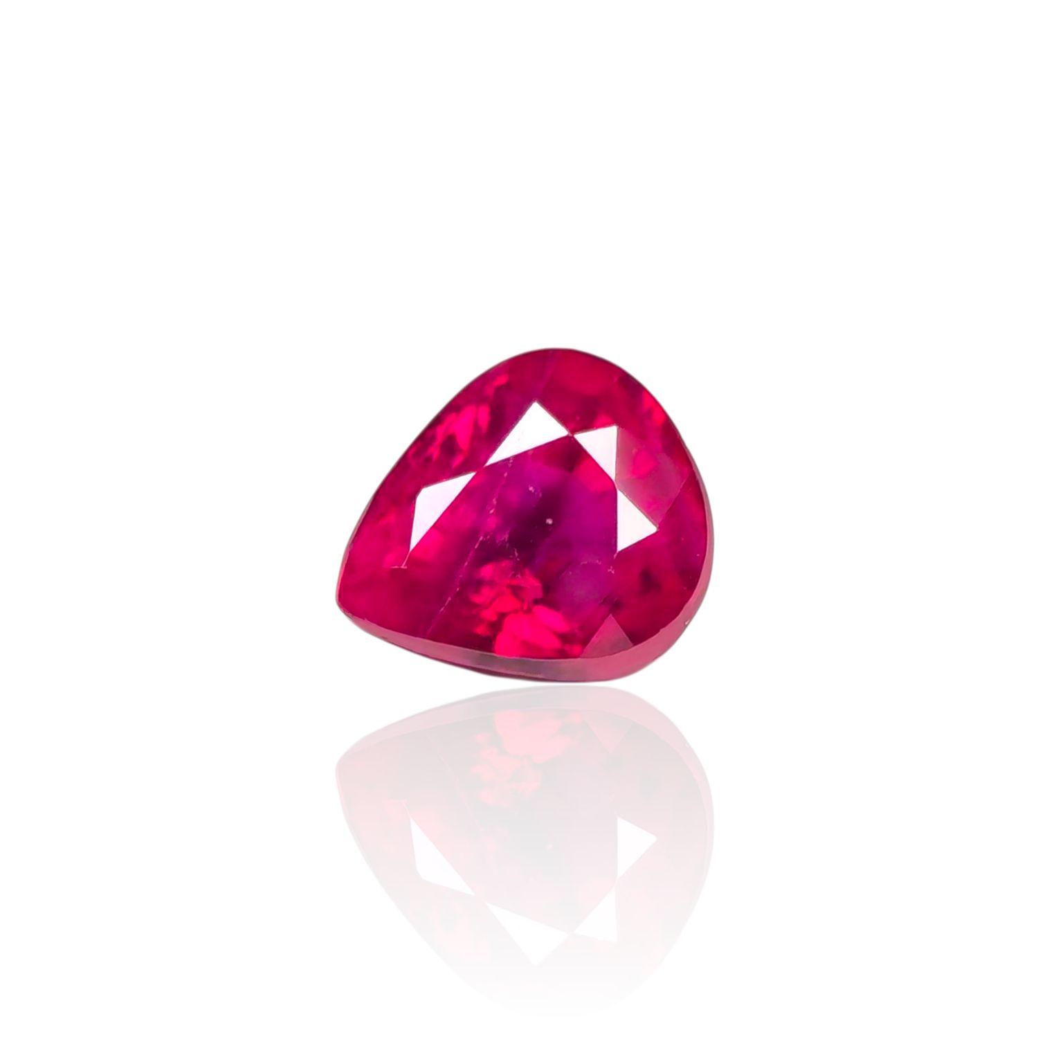Rubis Rouge Sang de Pigeon 0.99 Ct - Chauffé