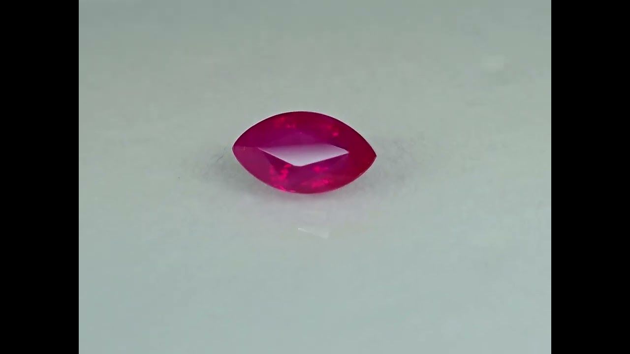Rubis Rouge Sang de Pigeon 1.65 Ct - Chauffé