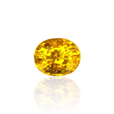 Saphir Jaune 1.28 Ct - Traité