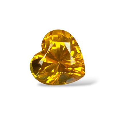 Saphir Jaune 1.53 Cts - Chauffe traditionnelle
