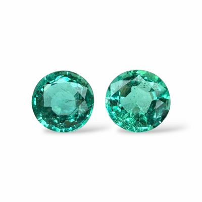 Paire Émeraudes 0.72 Ct