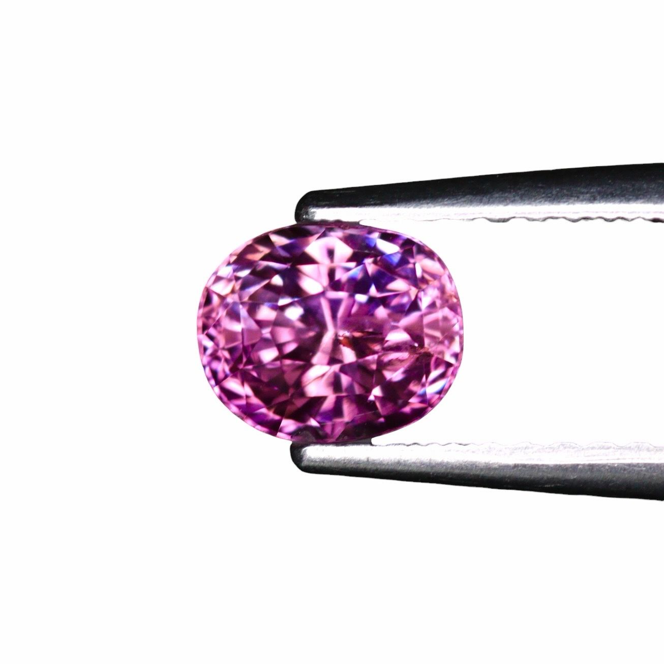 Saphir Rose Intense 1.22 Ct - Chauffé