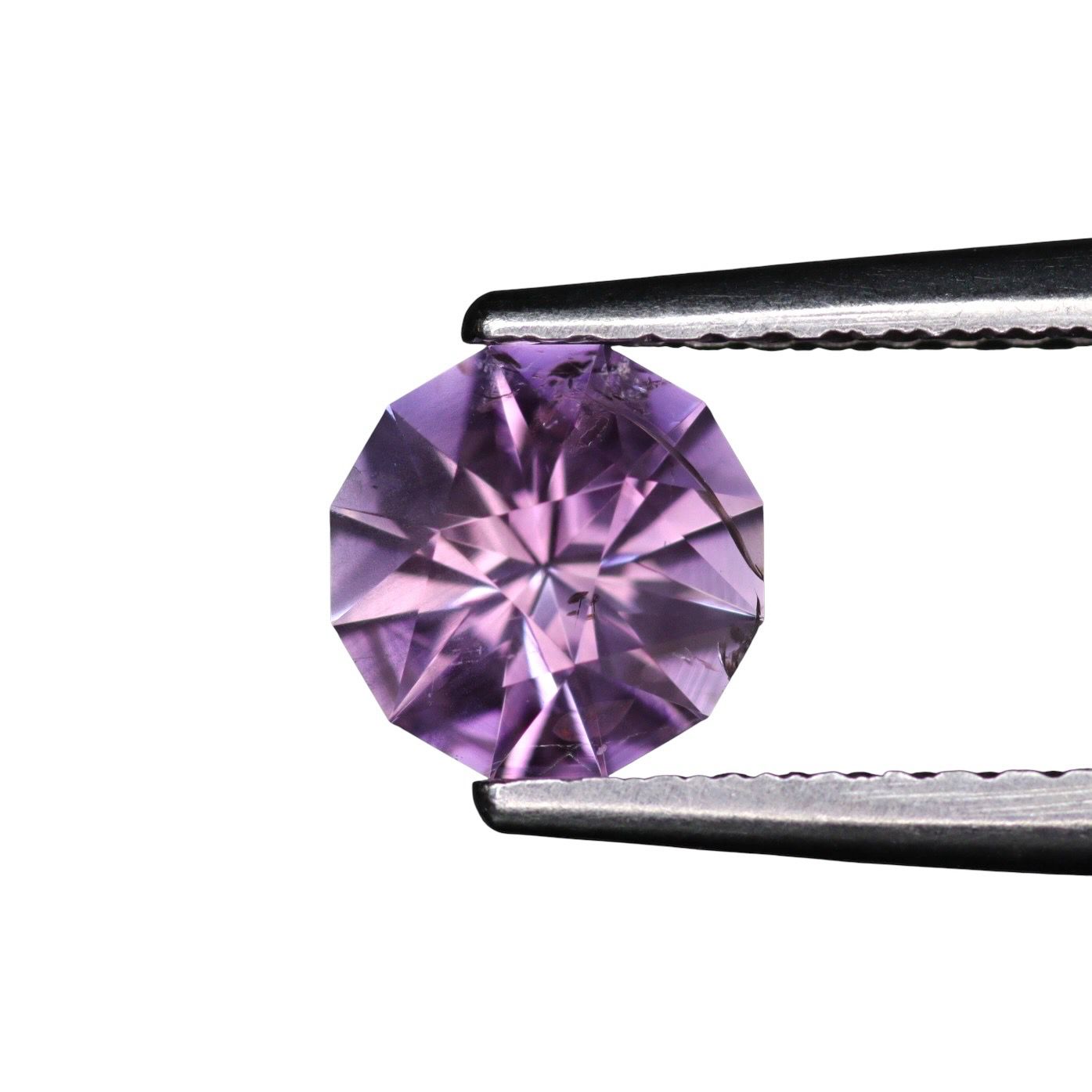 Saphir Rose Violet 0.89 Ct - Chauffé