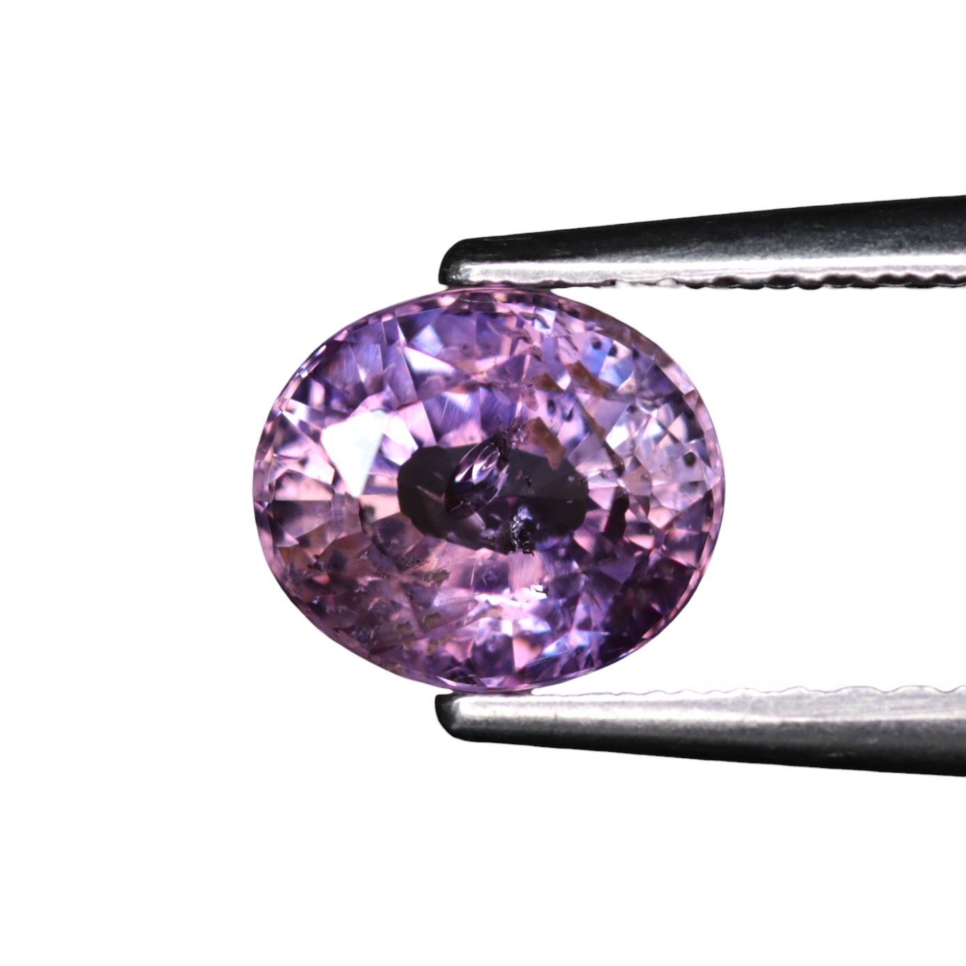 Saphir Violet 1.58 Ct - Chauffé
