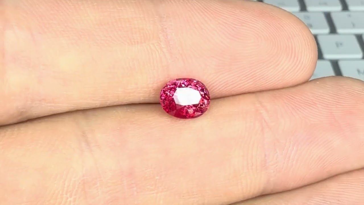 Spinelle Rouge Rose 1.71 Ct