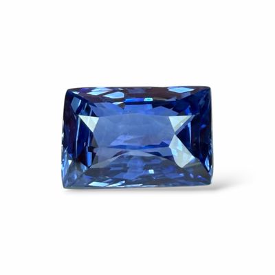 Saphir Bleu Cornflower 1.50 Cts - Chauffe traditionnelle