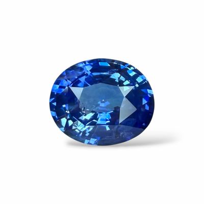 Saphir Bleu Cornflower 1.14 Cts - Chauffe traditionnelle