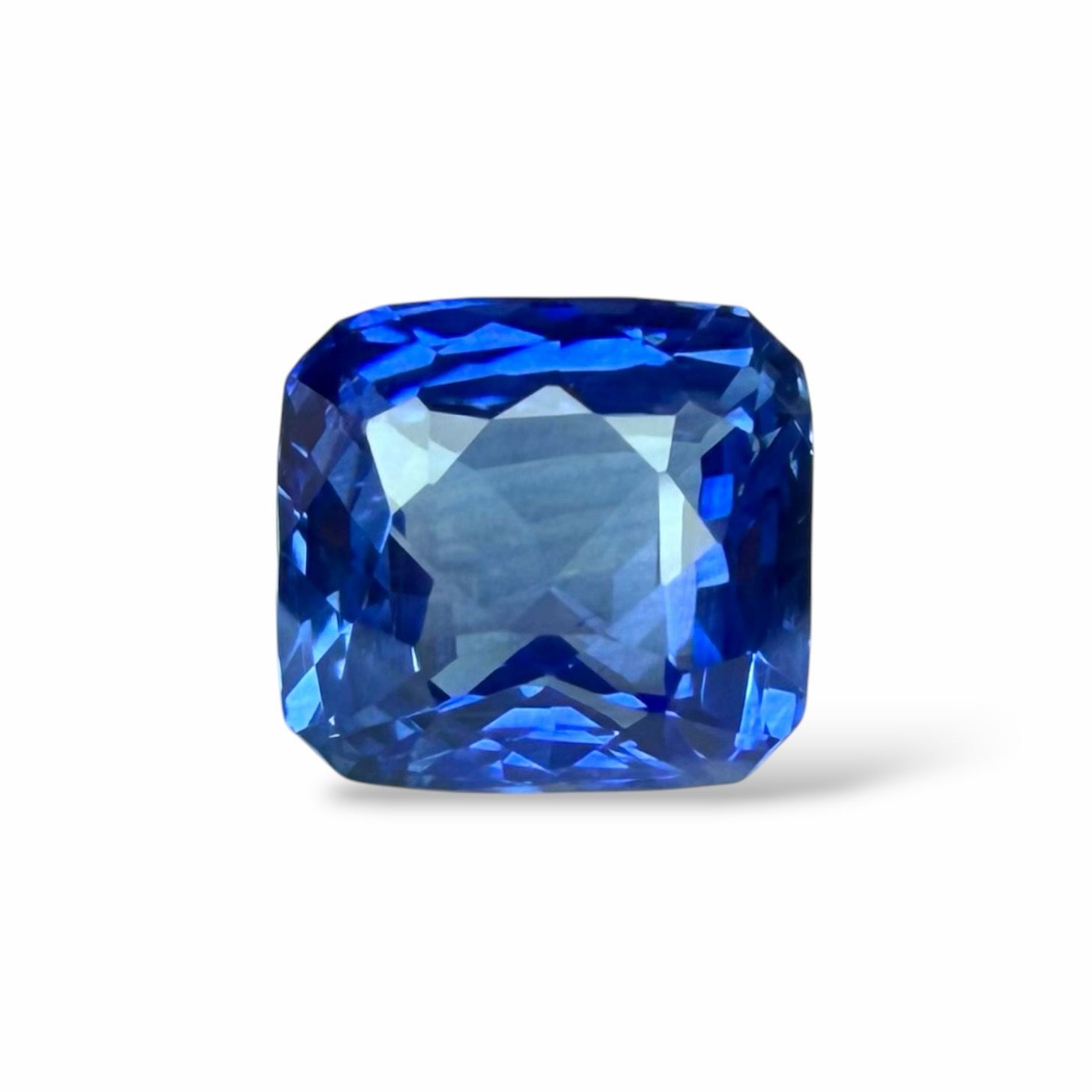 Saphir Bleu Cornflower 1.23 Cts - Chauffe traditionnelle