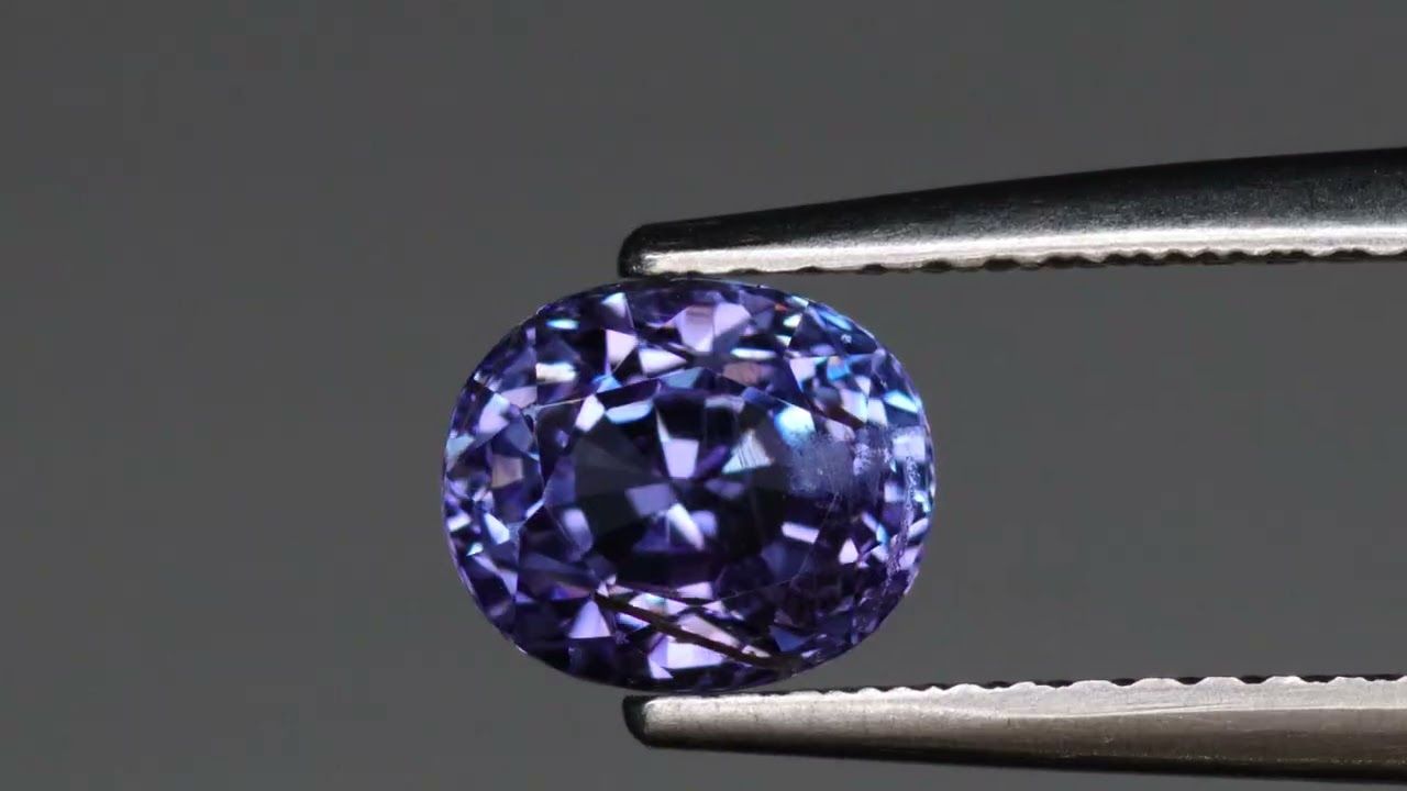 Spinelle Bleu Violet 1.40 Ct