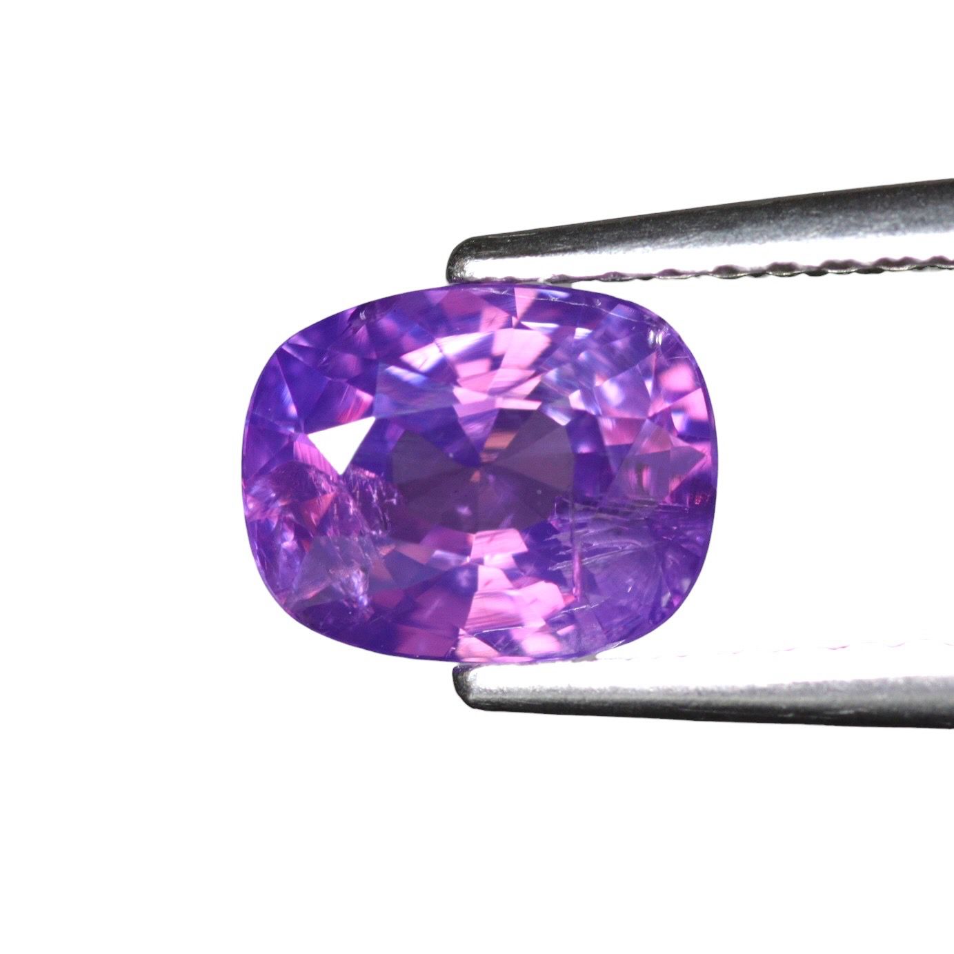 Saphir Violet 1.43 Ct - Non chauffé