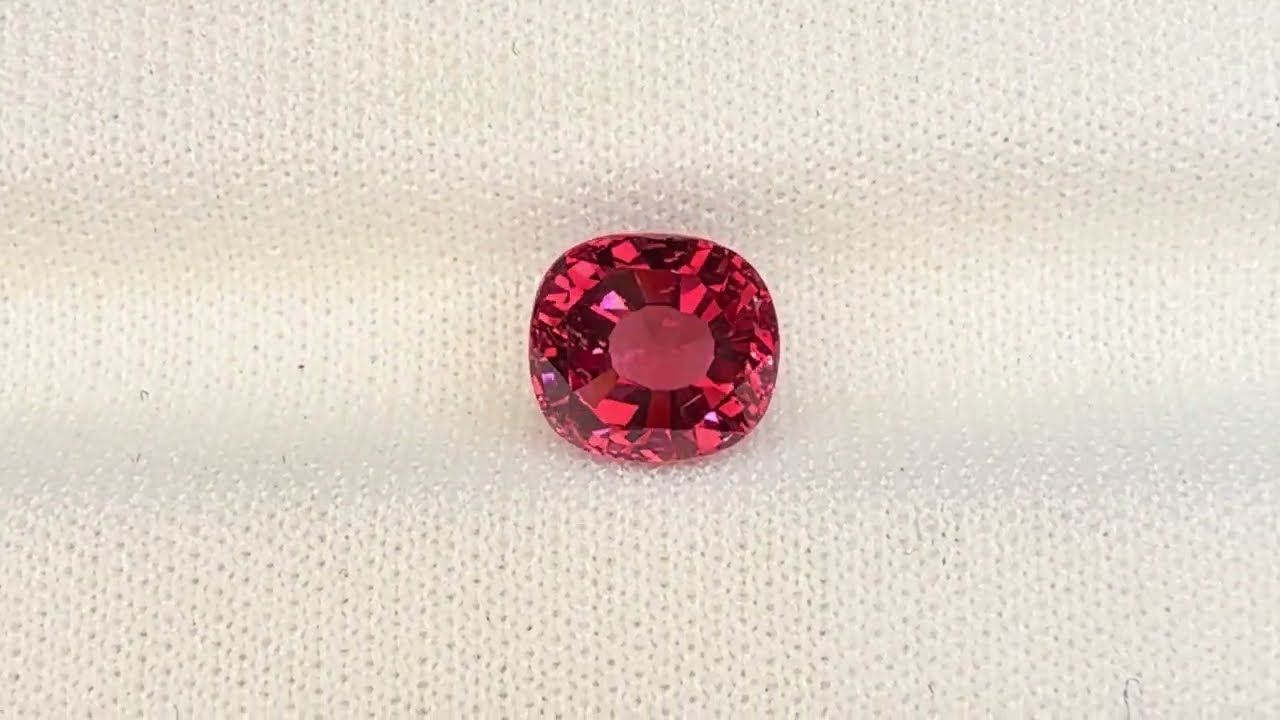 Spinelle Rouge Rose 1.60 Ct