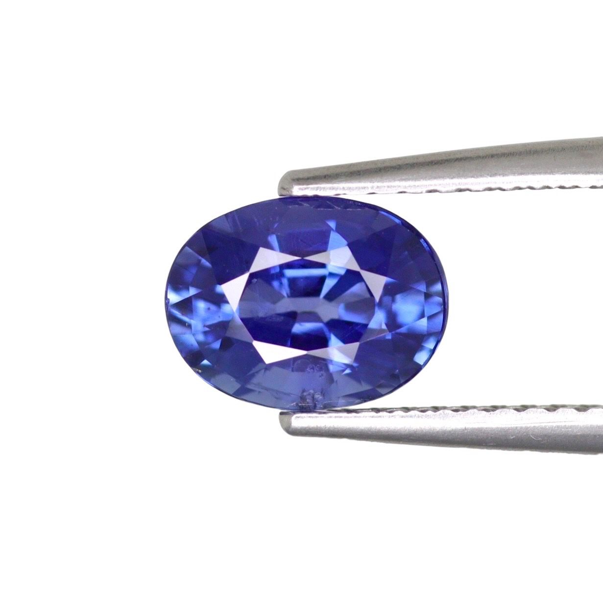 Saphir Bleu 1.78 Ct - Traité