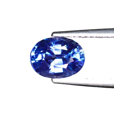 Saphir Bleu 1.78 Ct - Traité Saphir Bleu 1.78 Ct - Traité