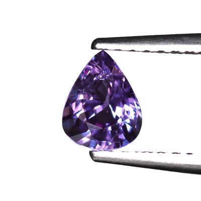 Saphir Violet 0.63 Ct - Non chauffé