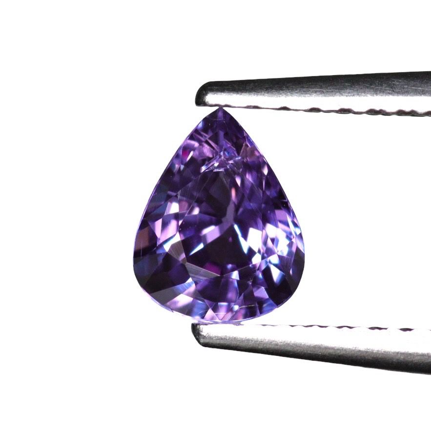 Saphir Violet 0.63 Ct - Non chauffé
