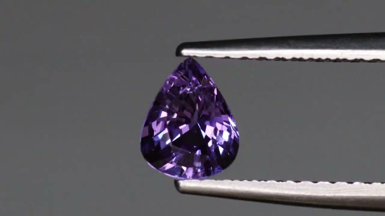 Saphir Violet 0.63 Ct - Non chauffé