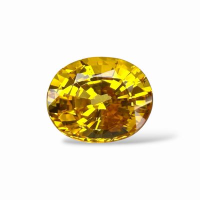 Saphir Jaune 1.28 Cts - Traité