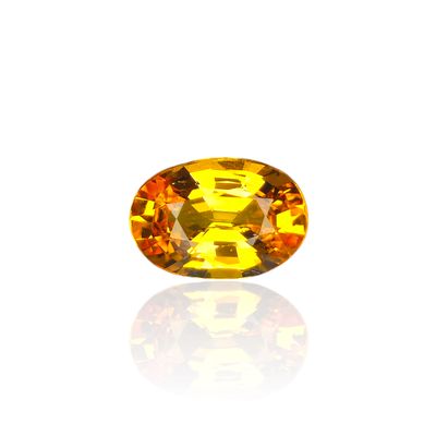 Saphir Jaune 1.33 Ct - Traité