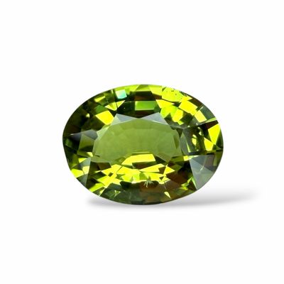Saphir Vert Jaune 0.86 Ct - Non chauffé