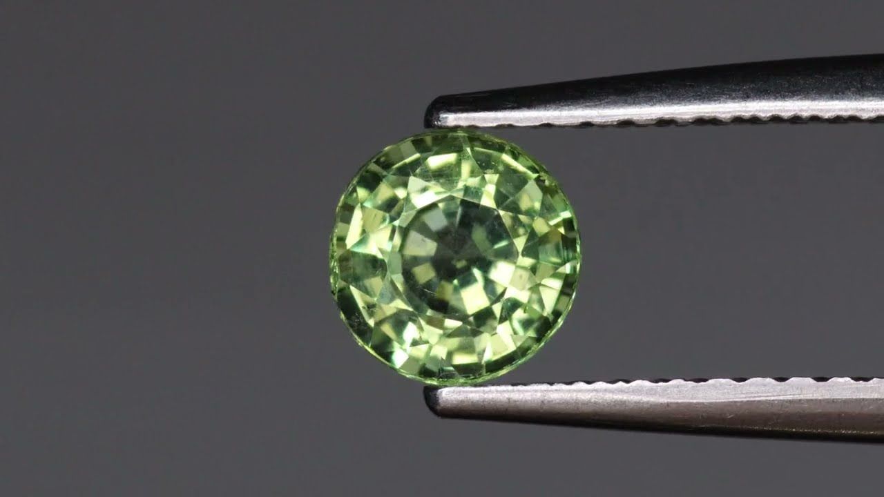 Saphir Vert 0.81 Ct - Non chauffé