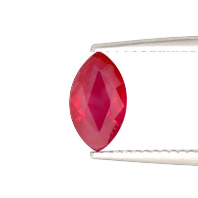 Rubis Rouge Sang de Pigeon 1.65 Ct - Chauffé