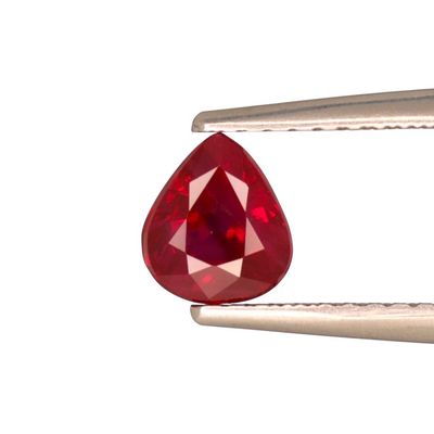 Rubis Rouge Sang de Pigeon 0.99 Ct - Chauffé