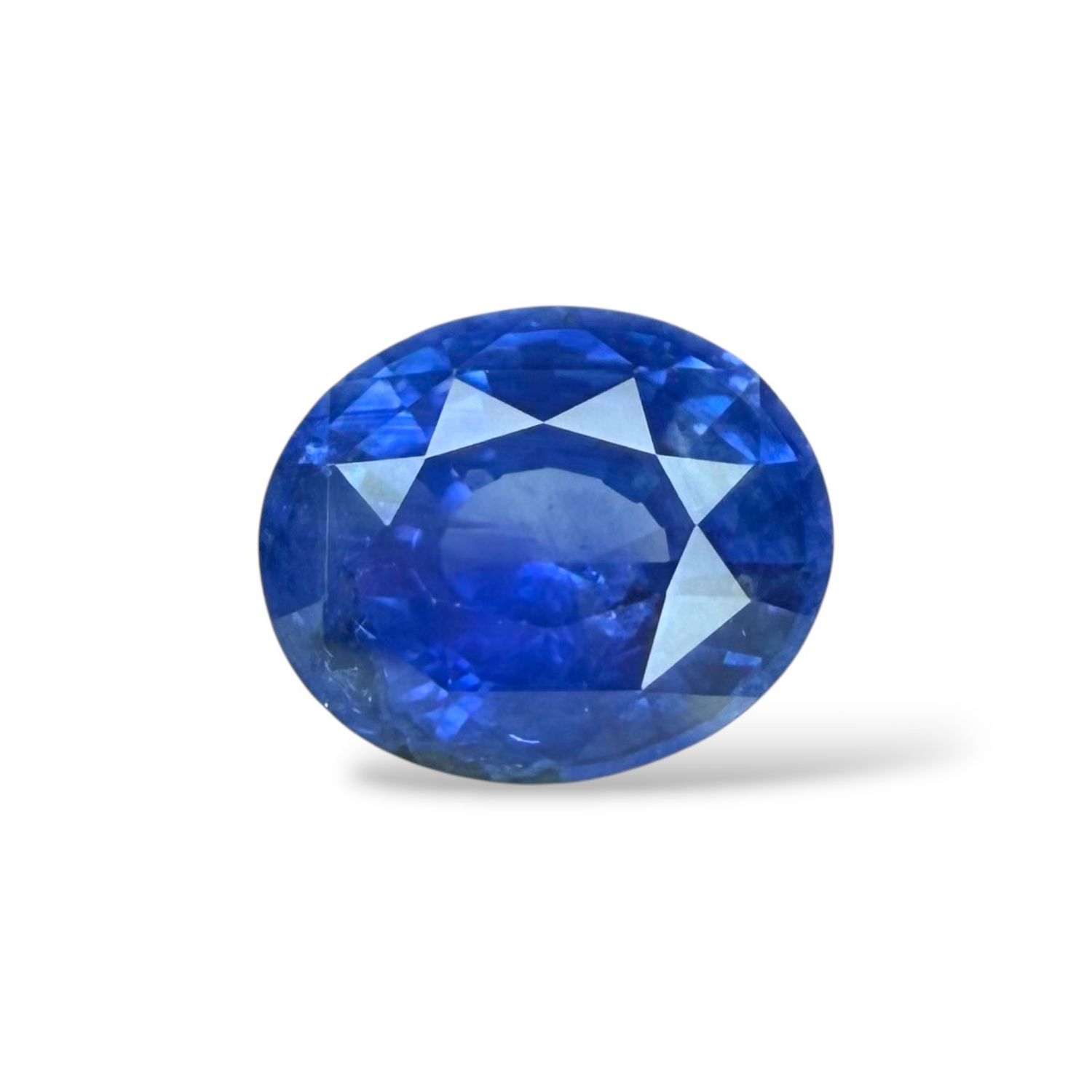 Saphir Bleu Cornflower 1.03 Cts - Chauffe traditionnelle Saphir Bleu Cornflower 1.03 Cts - Chauffe traditionnelle