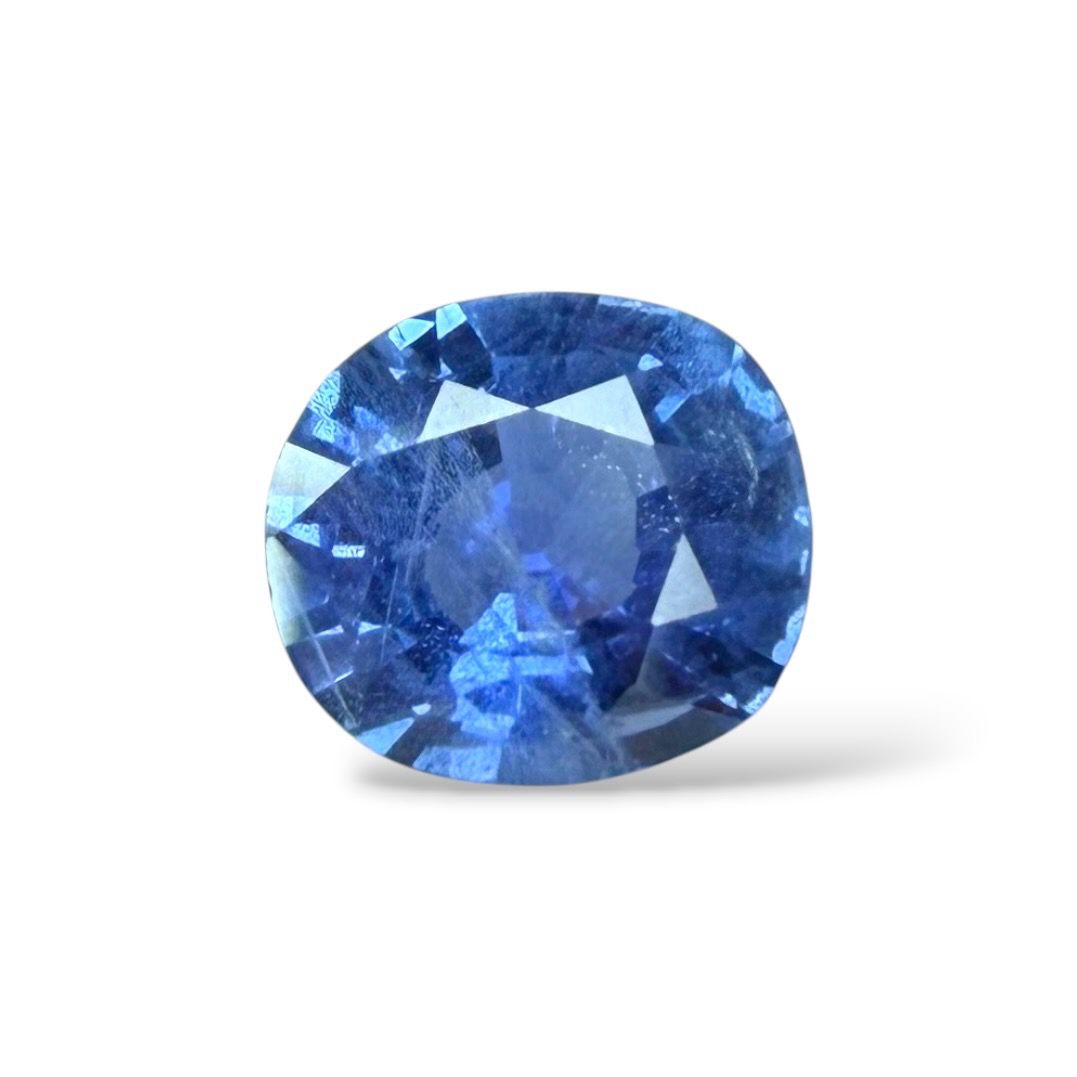 Saphir Bleu 1.02 Cts - Chauffe traditionnelle Saphir Bleu 1.02 Cts - Chauffe traditionnelle